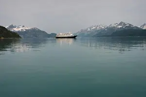 Alaskan Prints: Cruise ship Safari Endeavour in Glacier Bay National Park, Alaska, USA