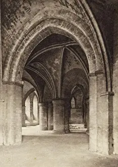 Circa Prints: Crypt Of Canterbury Cathedral. Frederick H