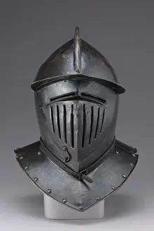 Cavalry Prints: Cuirassier's Armor: Helmet, c. 1600-20