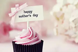 Greeting Prints: Cupcake for Mother's day