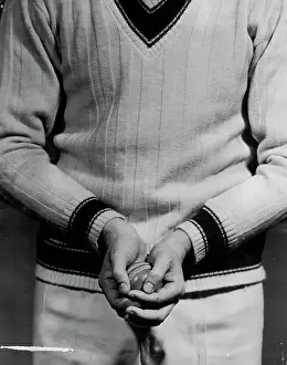 Compete Prints: Keep your cupped hands close to the body when catching. October 1, 1947