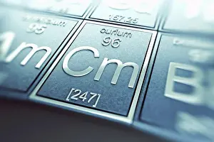 Metallic Prints: Curium (Chemical Element)