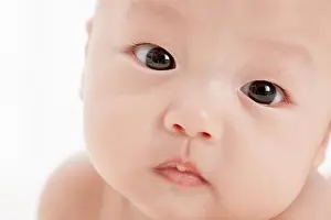 Asian And Indian Ethnicities Prints: Cute baby