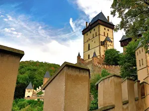 Czech Republic Prints: Czech Republic, Karlstein Castle