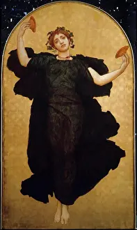 Arts Culture And Entertainment Prints: The Dance of the Cymbalists, by Lord Frederic Leighton