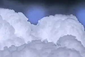 Weather Prints: Dark threatening storm clouds and (cumulus) congestus cloud