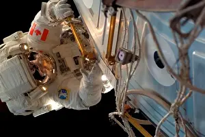 Space Suit Prints: Dave Williams on Space Walk