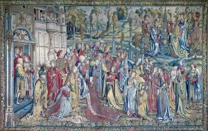 David Prints: David and Bathsheba (Bathsheba Asked to the Court)