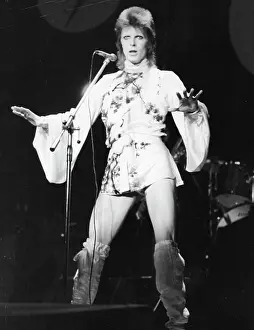 Seventies Prints: David bowie, hammersmith odeon, london 1973