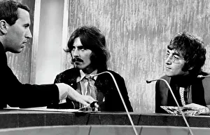 Historical Archive Prints: David frost, george harrison, john lennon, 1967