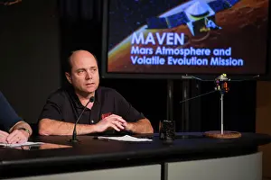 Washington Prints: David Mitchell, MAVEN project manager