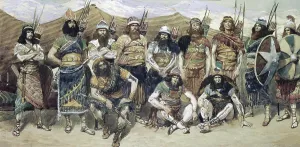 Tent Prints: David's Valiant Men James Tissot (1836-1902 French) Jewish Museum, New York, USA