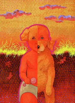 Beginnings Prints: Dawn/Infant John Newcomb, Acrylic, 2007