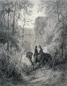 Side By Side Prints: The Dawn of Love, by Gustave Dore