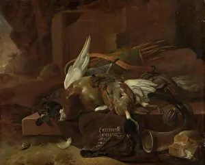Fineart Prints: Dead Birds, Melchior d Hondecoeter, 1660 - 1695