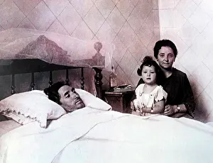 Civil War Prints: Deathbed photo showing JosÈ Buenaventura Durruti Dumange (1896 ñ 20 November 1936)
