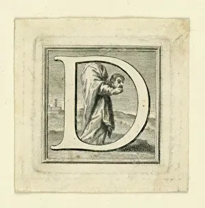 Swiss Prints: Decorated capital letters C and D