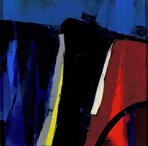 Geological Prints: Deep Strata 2004 Michael Mortimer Robinson (b.1949 Rhodesian) Acrylic