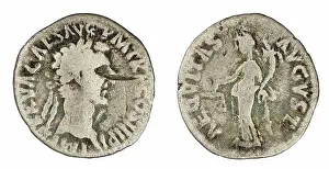 Scales Prints: ﻿denarius. Nerwa (cesarz ; 96-98), emperor