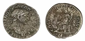 Scales Prints: ﻿denarius. Trajan (cesarz rzymski ; 98-117), issuer