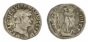 Wings Prints: ﻿denarius. Trajan (cesarz rzymski ; 98-117), issuer