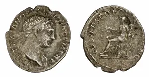 Scales Prints: ﻿denarius. Trajan (cesarz rzymski ; 98-117), issuer