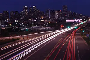 Colorado Prints: Denver skyline and Colfax Avenue