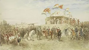 The departure of the Spanish garrison from Den Bosch after the surrender to Frederik Hendrik in 1629
