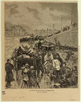 Departure Prints: The departure of the volunteers (November 1879) (IT)