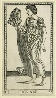 Copper Prints: Depicts Logic, personification of reasoning