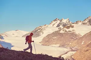 Berg Prints: Der Salmon Gletscher in der kanadischen Provinz British Columbia