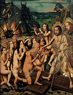 Spirit Prints: Descent of Christ into Limbo by Bermejo