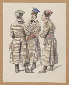 Nobility Prints: ﻿Design for costumes of the Dobrzyńskcy for the film Pan Tadeusz Master Thaddeus