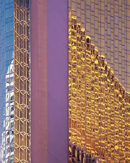 Glass Material Prints: DETAIL, ROYAL BANK PLAZA, NORTH TOWER, TORONTO, ONTARIO, CANADA