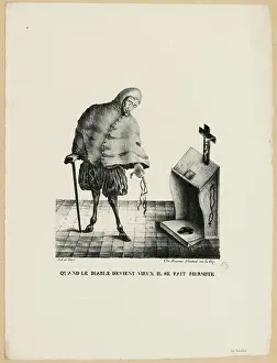 Devil Prints: When the devil becomes old he is hermitic. (IT)
