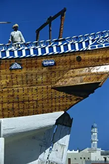 Shipyard Prints: Dhau Wharf in Sur, Oman