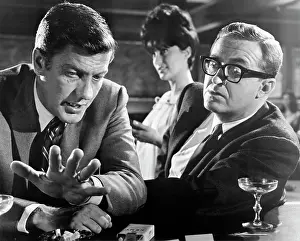 Actress Prints: Dick Van Dyke, Joe Flynn, on-set of the Film