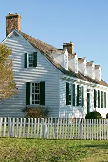 Virginia Prints: Digges House, built in 1775 in Yorktown