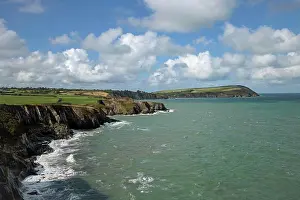 Rocky Coast Prints: Dinas Head on the Pembrokeshire coast