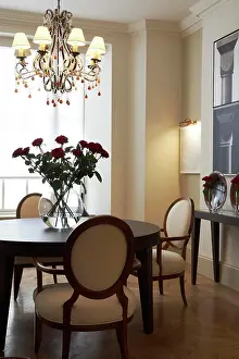 Wooden Floor Prints: Dining room. Essenza - 29 Wilton Crescent, London, United Kingdom. Architect: n.a, 2006