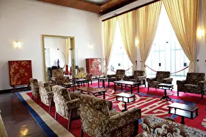 Tours Prints: The diplomatic reception room of The Presidential Palace in Saigon