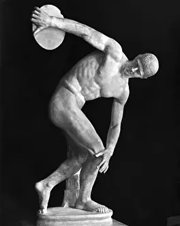 Bending Prints: Discus Thrower, Discobolo Di Razzano