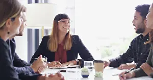 Conversation Prints: Discussion, collaboration and colleagues in boardroom