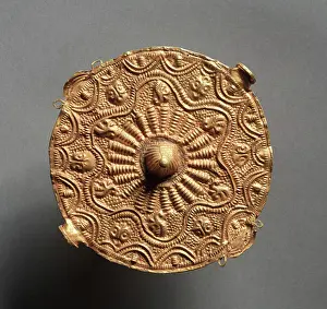 Status Prints: Disk Pendant (akrafokɔnmu), 1800s