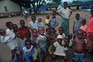 Poverty Prints: Displaced Burundi Tutsis and Hutus living in school in Nagaragara Quarter in Bujumbura