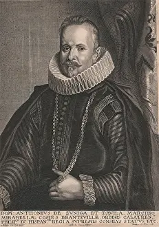 Philip Prints: Dom: Antonius de Zuniga et Davila