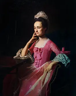 Beautiful Woman Prints: Dorothy Quincy Mrs. John Hancock; about 1772 Oil on canvas John Singleton Copley American; 1738-1815