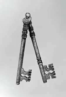 Double key 18th century possibly German. Double key 196998