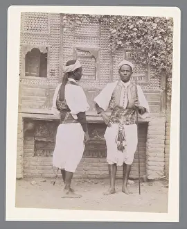 Double portrait of two unknown Egyptian soldiers (Séis)