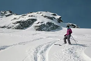 Keith Prints: Downhill skier, Whistler, British Columbia, Canada